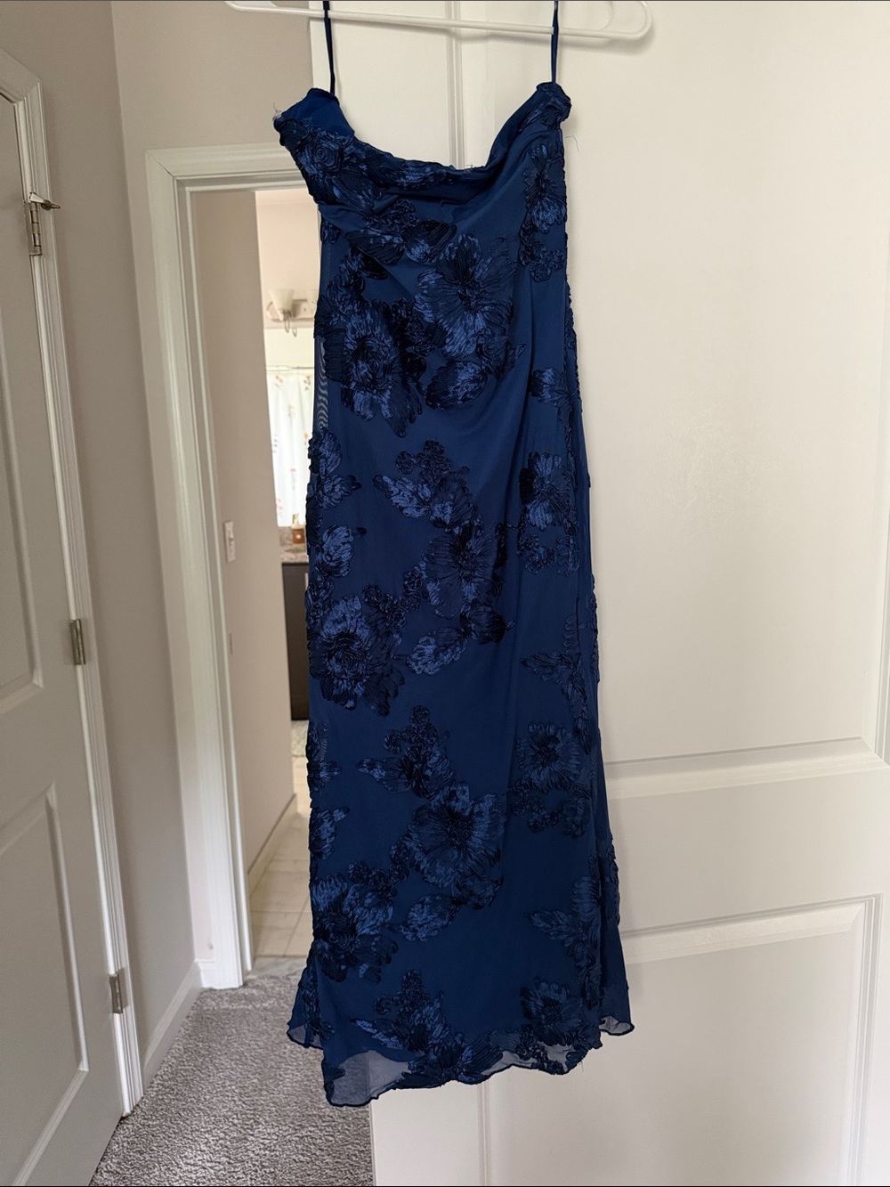 ZESICA - strapless floral cocktail dress